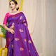 Purple (Red)__Royal Rajgharana Sarees